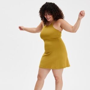GIRLFRIEND COLLECTIVE Naomie Workout Dress In Saturn